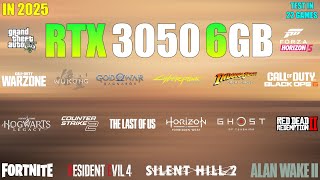 RTX 3050 6GB : Test in 22 Games in 2025 - is it a good choice for Gaming?