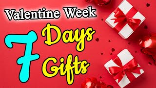 Valentine's Day Gift Idea | 7days 7 Gift | Valentine Week Gift | Gifts idea for GF | #valentinesday