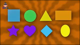 Shapes In English With Colorful Examples - Learn Shapes Name