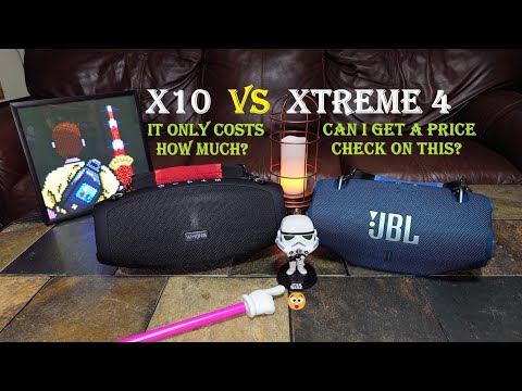 JBL Xtreme 4 vs W-King X10 Speaker Basement Battle 💢 What Was The Price Difference Again? 😨