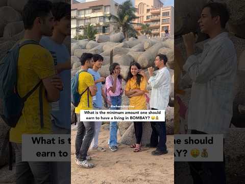 Asking People The Minimum Amt To Earn To Live In Bombay | Funny Vox Pop | Arham Chordia | #voxpop