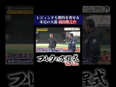 【逸材】潮崎＆西口が激推し！羽田慎之介(西武)脅威のポテンシャル #seibulions #フルタの方程式 #shorts