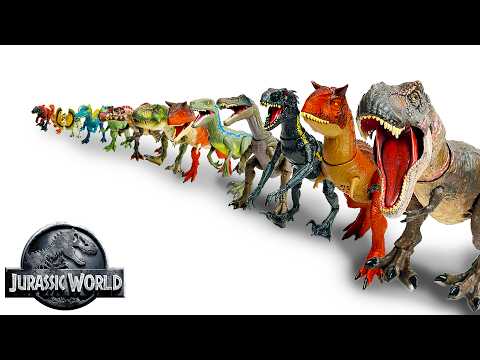 HUGE Haul Of All The BEST Jurassic Carnivore Figures | T-Rex, Carnotaurus, Suchomimus & More!