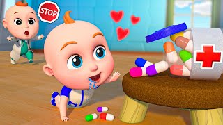 STOP! Medicine Is Not Candy | Home Safety for Kids | PulkaCoco‬ Nursery Rhymes & Kids Songs