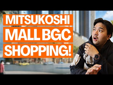 My First Time at Mitsukoshi Mall BGC! (+Shopping and Food Trip)