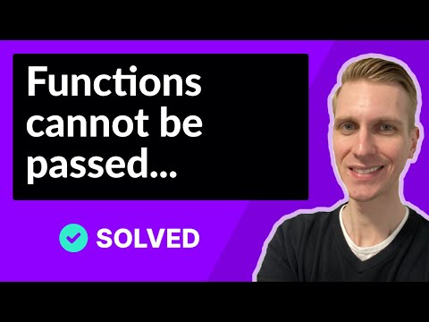 Functions cannot be passed directly to client components (FIXED)