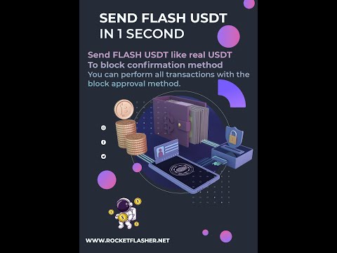 Flash USDT TRC20 | Flash Usdt Create