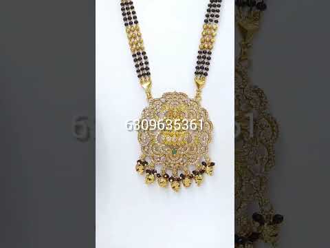 Black beads| below 1000 rupees | one gram gold jewellery #tamil #templejewellery #lakshminecklace