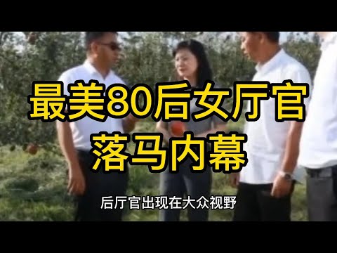 最美80后女厅官落马内幕，段颖以全国最年轻80后厅官出现在大众视野，可谓前途不可限量。但仅仅一年后，锒铛落马。