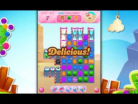 Candy Crush Saga Level 4018   NO boosters