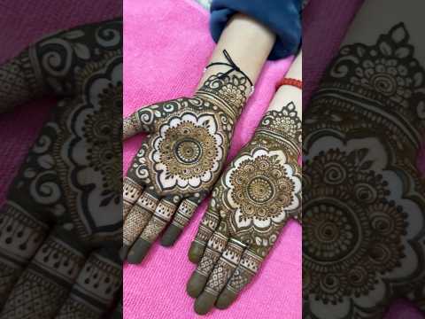 #shorts beautiful front hand mehndi design traditional mehndi design