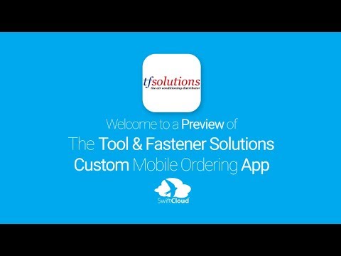 Tools & Fastener Solutions - Mobile App Preview - TOO325