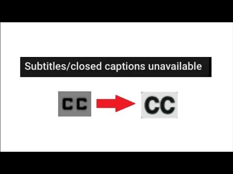 Greyed CC subtitles button : how to force it to work on new/old videos