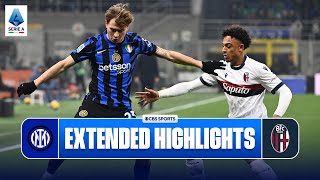 Inter vs. Bologna: Extended Highlights | Serie A | CBS Sports Golazo