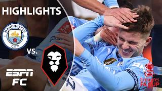 HAT TRICK ALERT 🚨 Manchester City vs. Salford City | FA Cup Highlights | ESPN FC