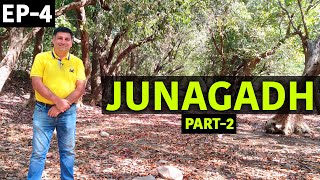 EP 4 Junagadh part 2 | Gujarati breakfast, Kashmiri Bapu ashram, Cave visit, Gujarati Food