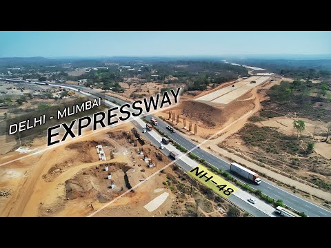 Delhi Mumbai Expressway Vadodara-Virar Update | Package 10 | Maharashtra Update