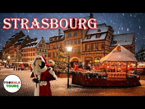 Strasbourg - Most Beautiful Christmas Markets in France - Walking in a Winter Wonderland!