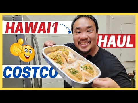 Worlds Busiest Costco Must Try Foods and Foodie Haul in Hawaii