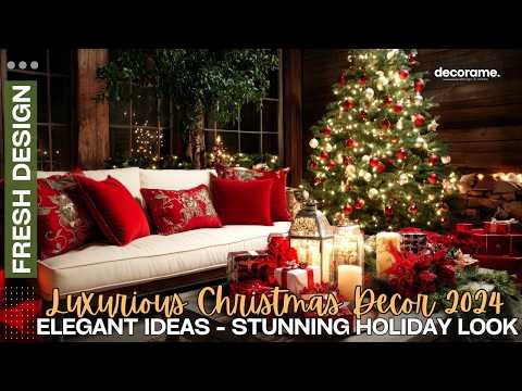 Celebrate Christmas 2024 with Bold and Stunning Home Decoration Ideas