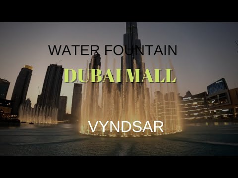 Water Fountain Burj Khalifa Dubai