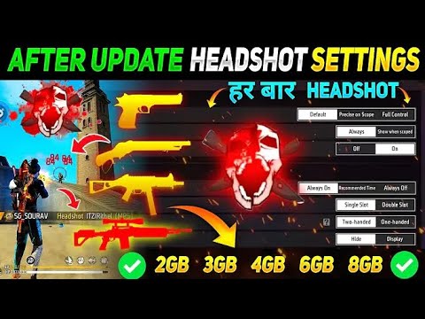 1v1 God Level Custom Tips and Tricks🤯1 vs 1 Free Fire | One Tap Headshot Trick