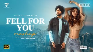 Fell For You Mashup | Harshal Music | Shubh Ft Sonam Bajwa | Punjabi Love Mashup 2025