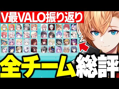 【V最協A1】V最VALOの全チームの印象を振り返る渋ハル【渋谷ハル/ネオポルテ/にじさんじ/ぶいすぽっ！/ホロライブ/切り抜き】