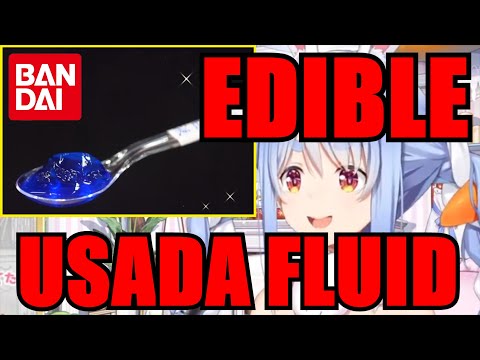 Pekora Collab With BANDAI to Create Edible Usada Fluid【Hololive】