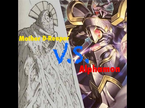 Digimon TCG D-Reaper VS Alphamon