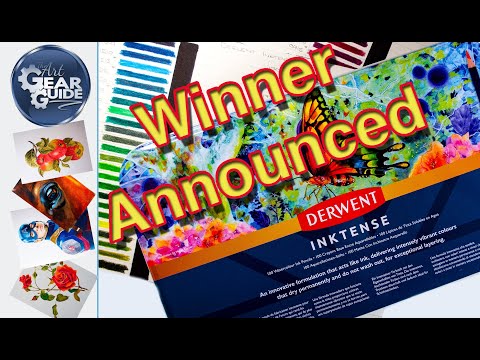 Derwent Inktense 100 Set Winner Announcement