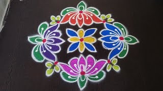 Daily rangolis | flower rangoli designs | muggulu | kolams | Pandaga muggulu | sukravaram muggulu.