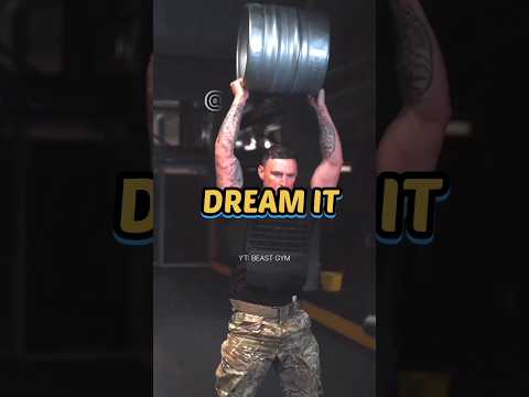 DREAM IT 👿// ATTITUDE STATUS\\ GYM STATUS// BEAST GYM\\ #shorts #viral #shortvideo #motivation