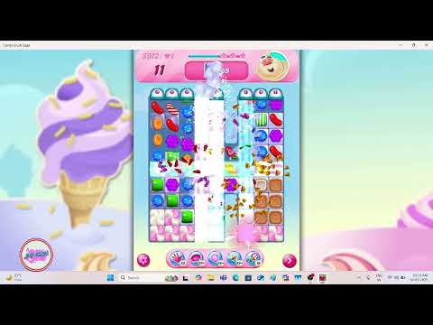 Candy Crush Saga Level 3912 NO BOOSTER