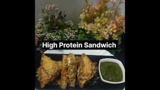 High Protein Sandwich | weight loss Sandwich Recipe #shorts