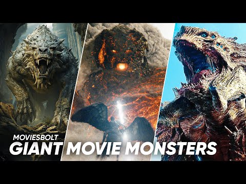 TOP 12: Greatest Giant Movie Monsters | Biggest Movie Monsters [Explained in Hindi ] Moviesbolt