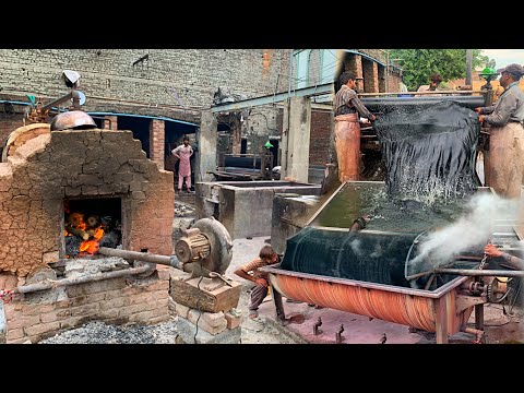 Wonderful Steam dyeing process of velvet sofa fabric at factory with 50 years of history