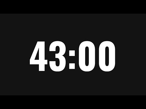 43 Minute Timer