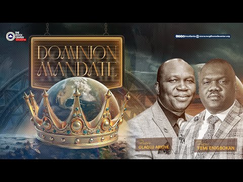 Sunday Service: Dominion Mandate by Pst. Olaolu ABIOYE- 5/26/2024