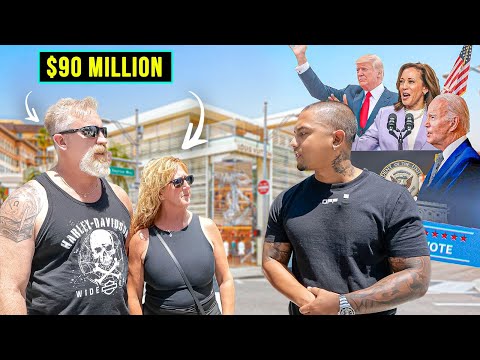 I Asked Millionaires Who They're Voting For? PT.2 (Beverly Hills Rodeo Drive)