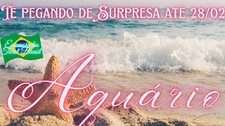 ♒AQUÁRIO🔮TAROT AVISA🫨⚠️TE PEGANDO DE SURPRESA ATÉ 28/02😈SURPRESA DE UVA🤮ALGUÉM CHEIO(A)D ESPECTATIVA