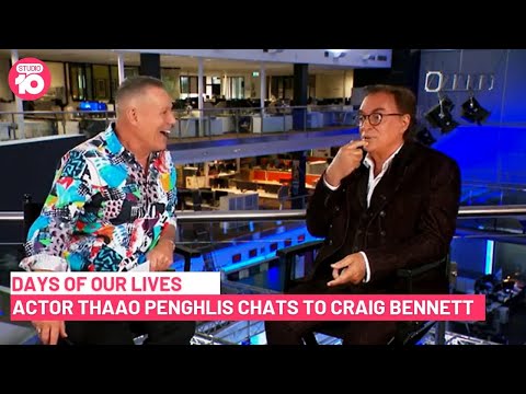 'Days Of Our Lives' Australian Actor Thaao Penghlis Chats To Craig Bennett | Studio 10