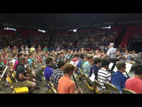 The Band plays for Governor Kasich - Buckeye Boys State Band (2017)