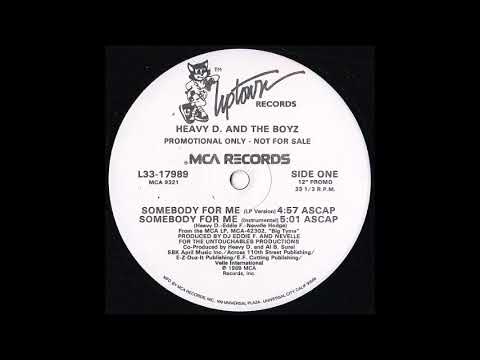 Heavy D  & The Boyz – Somebody For Me (Promo 12")