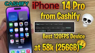 iPhone 14 Pro at 58k😍 from Cashify🫢 | Best 120FPS Device for BGMI/PUBG 🫡