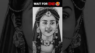 😍Radha Ji Drawing🙏||🖌️ Mallika Singh As Radha Drawing From Radhakrishn💥|| #shorts #viral #short