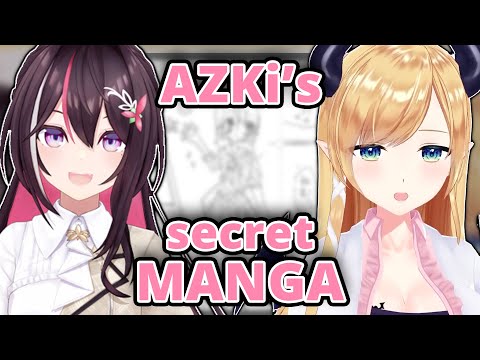 AZKi's secret SELF-DRAWN manga【ENG SUB】