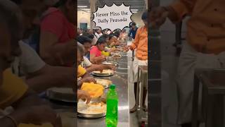 Shri Kshetra Dharmasthala Prasada/Meals #kantara #dharmasthala #viral #mustwatch #dining #temple