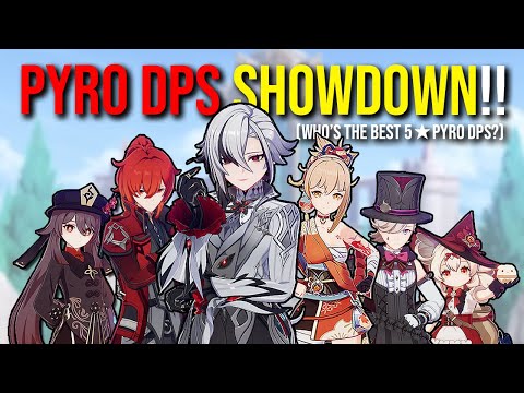 5 STAR Pyro DPS SHOWDOWN! Who is the BEST? | Genshin Impact