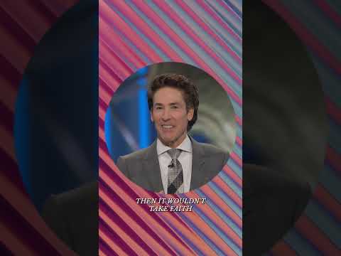 Keep Believing that it's Coming | Seeing From a Distance | Joel Osteen